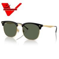 ราคา แว่นตากันแดด Ray Ban รุ่น Clubmaster RB4418D 601 31 56 ดำพื้นทอง ขนาด 56 ของแท้รับประกันศูนย์ประเทศไทย 2 ปี (29033015578)