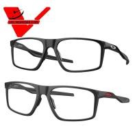 ราคา กรอบแว่นสายตา OAKLEY BAT FLIP OX8183 0156 ดำโลโก้ขาว OX8183 0456 ดำโลโก้แดง แว่นสายตา ขนาด 56 มม (26788154706)