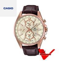 ราคา Casio Edifice World time Alarm Clock ประกัน CMG นาฬิกาข้อมือผู้ชาย กระจก Sapphire รุ่น EFB 302JGL 7A (6523863048)