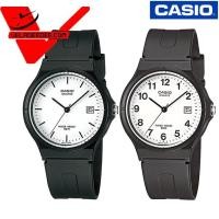 ราคา CASIO นาฬิกาข้อมือ MW 59 มีวันที่ สายยางสีดำ ตัวเลขชัด กันน้ำ 50 เมตร รุ่น MW 59 7BVDF หน้าตัวเลขสีขาว MW 59 7EVDF หน (3206727045)
