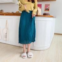 ราคา Suxi ใหม่แฟชั่นฤดูร้อน Maxi กระโปรงสไตล์เกาหลีจีบผู้หญิง Midi ความยาวกระโปรงทรงเอ 240421 (45302530174)