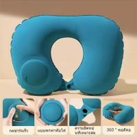 ราคา หมอนรองคอเป่าลมแบบพกพาเหมาะสําหรับพักผ่อนตั้งแคมป์นอนเดินทางโดยไม่ต้องถือรายการขนาดใหญ่หมอนเป่าลมในตัวพับรูปตัวยูรถหมอนเป่าลม (56102692978)