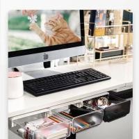 ราคา ใต้โต๊ะลิ้นชักลิ้นชักโต๊ะลิ้นชักพลาสติกใสลิ้นชักอเนกประสงค์เครื่องเขียนลิ้นชักกล่องลิ้นชักติดตั้งง่าย (41277052597)