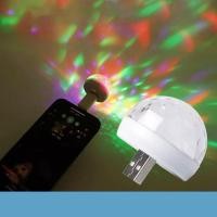 ราคา Small Magic Ball 4W LED ไฟดิสโก้ USB ควบคุมเสียง LED Party Light เทคโนโลยีดิสโก้ไฟตกแต่ง (50852944731)