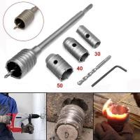 ราคา ชุดดอกสว่าน ขนาด 30 40 50 มม เหมาะสําหรับการเจาะกระแทกบนอิฐ บล็อกคอนกรีต หินอ่อน กระเบื้องเซรามิค (55302698780)