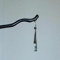 ราคา ใหม่สไตล์จีนสีดํา Shell Hairpin ไม้จันทน์ลม Letter แผ่นเดิมอุปกรณ์เสริมผม High End Headdress Niche Hanfu (26705250474)