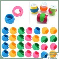 ราคา superparis 40pcs ด้ายสีสันสดใสสปูล huggers bobbin control control control control สำหรับการปักควิลท์และเย็บผ้า (42372905999)