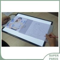 ราคา superparis กระดานไฟ A3 16 6 12 6 นิ้วแผ่นรองขนาดใหญ่ Stepless Dimming 12000K LED USB ขับเคลื่อนบรรเทาความเมื่อยล้าสำหรับการติดตามร่างการวาดภาพนิเมชั่น (57850848697)