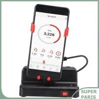 ราคา superparis เครื่องเขย่าโทรศัพท์มือถืออัตโนมัติพร้อมเครื่องนับก้าวและมาตรวัดจำนวนก้าว ซ้าย ขวา สวิง สีแดง (51601017694)