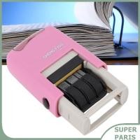 ราคา superparis Hilitand แสตมป์วันที่ภาษาอังกฤษ ปรับหมึกในตัว ปั๊มชัดเจนไม่เปื้อนด้วยหมึกแห้งเร็ว 25x2 8มม แบบพกพาสำหรับใช้ในสำนักงานที่บ้าน (50600947990)