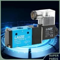 ราคา Superparis โซลินอยด์วาล์วไฟฟ้า 2 ตำแหน่ง 5 Way PT1 4in 1 2MPa 170PsiของเหลวControllerสำหรับนิวเมติกระบบIP65 3V210 08 DC12V (45601198345)