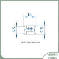 ราคา Superparis 5 ชิ้น Timing Belt Pulleys 40 ครั้งรอก 5 ขนาดที่แตกต่างกันสำหรับ 3D เครื่องพิมพ์เครื่อง CNC อุปกรณ์เสริม (45251225768)