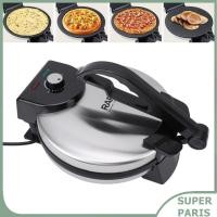 ราคา Superparis เครื่องทำโรตี 1800W เครื่อง Tortilla ประสิทธิภาพสูง ABS อลูมิเนียมอัลลอยด์ความร้อนสองด้านสำหรับอาหารเช้า (45150775651)