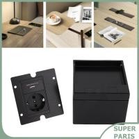 ราคา Superparis กล่องเต้าเสียบพื้นแบบฝังสแตนเลสชุดพีซีหน่วงไฟพร้อมฝาปิดสำหรับห้องประชุม (56050939778)