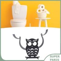 ราคา Superparis นกฮูกที่ใส่กระดาษชำระห้องน้ำตกแต่งสัตว์ติดผนังการจัดเก็บบ้านโลหะออแกไนเซอร์อุปกรณ์ตกแต่งห้องครัวประหยัดพื้นที่ (55001015994)