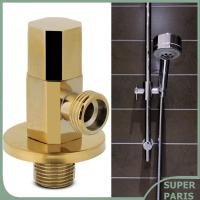 ราคา superparis วาล์วมุม ด้ายชาย ห้องน้ำ ตัวเปลี่ยนทิศทาง ห้องน้ำ ทองเหลือง โรสโกลด์ หยุดก๊อกน้ำควบคุมน้ำ (54050643397)