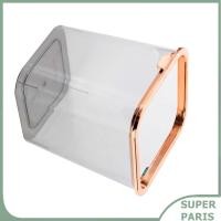 ราคา Superparis Superparis CHICIRIS ถังขยะใสตะกร้าขยะขนาดเล็กถังขยะพลาสติกสำหรับห้องครัวห้องน้ำห้องนอนสำนักงานหอพัก 7x7 9in (50202878349)
