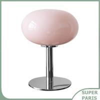 ราคา Superparis โคมไฟตั้งโต๊ะข้างเตียง Nightstand 13 8in ฐานเหล็กรูปทรงน่ารักทันสมัยโคมไฟอ่อนสำหรับบ้าน (50200335083)