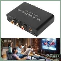 ราคา superparis ARC Sound Extractor HDMI Return DAC Audio Converter Optical SPDIF Coaxial 3 5 มม พอร์ตหูฟังสำหรับโฮมเธียเตอร์ทีวี (48600870061)