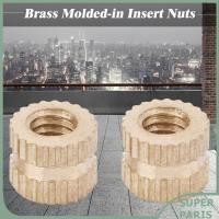 ราคา superparis Huairdum เม็ดมีดทองเหลือง M4 กระบอกทำเป็นสันกลมแบบฝังน็อต 1 (47601215237)