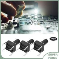 ราคา Superparis Garosa 100 ชิ้น Momentary Push ปุ่มสวิทช์ 6x10 มิลลิเมตรสัมผัส DC12V 50mA DIP Micro Tact Assortment Kit (55802165980)