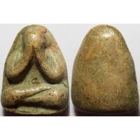 ราคา 1171 พระปิดตา เนื้อจัด เก่า ส่วนตัวตีเป็น พระปิดตา ผงกระดูกผี วัดโพธิ์ ท่าเตียน (29735628901)