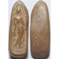 ราคา 3521 พระลีลา กรุลานดอกไม้ เนื้อดินเผา เนื้อจัด สร้างสมัยรัตนโกสินทร์ (29036069520)