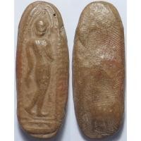 ราคา 3622 พระลีลา กรุลานดอกไม้ เนื้อดินเผา เนื้อจัด สร้างสมัยรัตนโกสินทร์ เก่า (25094988420)