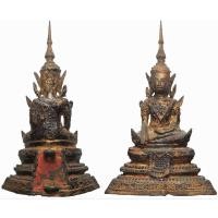 ราคา 34 พระบูชารัตนะหน้าตัก 2 4 นิ้ว สร้าง สมัยรัตนโกสินทร์ เนื้อทองเหลือง อุดดินไทย สูงจากเกศถึงฐาน 6 5 นิ้ว ฐานกว้าง 4 นิ้ว (54852706623)