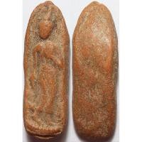 ราคา 1189 พระลีลา กรุลานดอกไม้ จังหวัดสุโขทัย เนื้อดินเผา สร้างสมัยรัตนโกสินทร์ (28835735558)