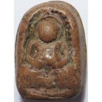 ราคา 104 พระสังกัจจายน์ กรุลานดอกไม้ เนื้อดินเผา สร้างสมัยรัตนโกสินทร์ อายุพระ ประมาณ 100 กว่า ปี (28586074568)