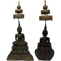 ราคา 108 พระบูชารัตนะ หน้าตัก 5 นิ้ว สร้าง สมัยรัตนโกสินทร์ อายุพระ 150 ถึง 200 ปี เนื้อทองเหลือง อุดดินไทย (28486076656)