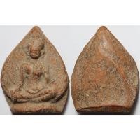 ราคา 235 พระร่วงนั่งใบโพธิ์ กรุสุโขทัย เนื้อดินเผา (25894859191)