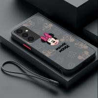 ราคา Samsung Galaxy A17 A07 5G Smile Minnie Case Full Camera Coverage Casing Frosted กันกระแทก Hard Cover (41616043999)