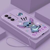ราคา Samsung Galaxy S24 FE s24FE S23 FE Feared Stitch Casing Soft Phone Case Monster Cartoon Liquid Silicon Cover (26412741063)