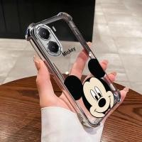 ราคา Xiaomi POCO F7 X7 Pro 5G M7 5G F7 Ultra Mickey Mouse เคสโทรศัพท์คริสตัลใส Soft Air Cushion Anti Fall เคสโทรศัพท์ (54951886720)