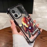 ราคา Xiaomi Redmi 15C Xiaomi POCO C85 Iron Man เบาะลมโปร่งใสกันกระแทกเคสโทรศัพท์ฝาครอบทนทาน (46051420577)