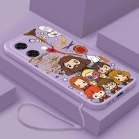 ราคา OPPO A6 Pro 5G A6 Pro 4G เคส Harry Potter ตลกทนทานกันกระแทกปลอกยางพรีเมี่ยมปกอ่อน (43123656146)