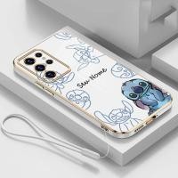 ราคา Samsung Galaxy S24 Ultra S24 Plus S24Ultra Custom Stitch Name Case Square Plating Soft Cover (42300252465)