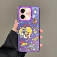 ราคา OPPO A6 Pro 5G A6 Pro 4G การ์ตูน Tom Jerry เคสกันกระแทกสีฝาครอบสีเงินเคสสีลูกกวาด (40323642702)