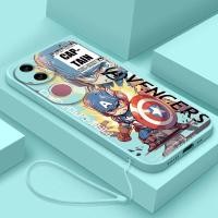 ราคา Case Vivo V50 5G Captain America Silicone Soft Case Patriotic Shield Design Silicone Cover (28028536022)