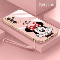 ราคา Samsung Galaxy S24 FE s24FE S24 Plus S25 FE S25 Ultra Luxury Minnie Mouse ยางฝาครอบโทรศัพท์ชุบมันวาวกรณีกันกระแทกปลอก (27462734967)