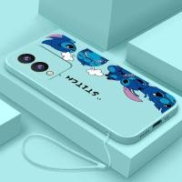 ราคา ฟรีสายคล้อง Vivo Y17s Monster Lens Cartoon Stitch เคสกันกระแทก ฝ้า ซิลิโคนเหลว เคสโทรศัพท์มือถือ พร้อมสายคล้อง (21093570641)