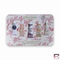 ราคา L OCCITANE LOccitane Sakura Hand Cream Iron Box ชุด 5 ชิ้น 30ml (56202763234)