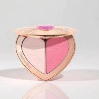 ราคา มาใหม่ล่าสุด Charlotte Tilbury Pillow Talk Beauty Soulmates Airbrush Flawless Finish Blush Powder Palette พาเลทหน้า 13g (55802417948)