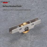 ราคา ใหม่ 4PCS ลูกกลิ้งทองแดงสแตนเลส 8 มม กระจกบานเลื่อนประตูและหน้าต่างรอกตกแต่งหน้าต่างอุปกรณ์ฮาร์ดแวร์ TH (40627100994)