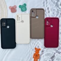 ราคา สําหรับ Motorola Moto G30 G10 G20 เคสโทรศัพท์แฟชั่นสีทึบ Soft TPU กันกระแทกกันชน Shell (50702106113)