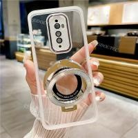 ราคา เคส OPPO Reno 2F 2Z ออกแบบใหม่ที่วางขาตั้งแม่เหล็กปลอกใส OPPO Reno2 F Z Reno2F Reno2Z เคสโทรศัพท์แบบนุ่มใสบางพิเศษพร้อมการป้องกันเลนส์กล้อง (43567820664)