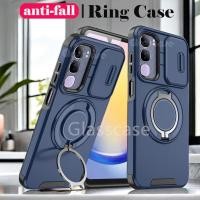 ราคา สําหรับVivo V40 V50 Lite Pro V40Lite V40Pro V50Lite VivoV40Lite VivoV50Lite Pushกล้องกันกระแทกป้องกันแหวนเกราะเคสโทรศัพท์วงเล็บโลหะStentปลอกฮาร์ดปกหลัง (42973981368)