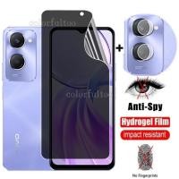 ราคา 2in1 Anti Spyความเป็นส่วนตัวHydrogelฟิล์มสําหรับVivo Y28s Y 28S Y18 Y 18 VivoY28s 4G 5Gฝาครอบด้านหน้านุ่มส่วนตัวHydrogelป้องกันหน้าจอกล้องเลนส์ฟิล์มสําหรับVivo Y28s 5G 2024 (42367844809)